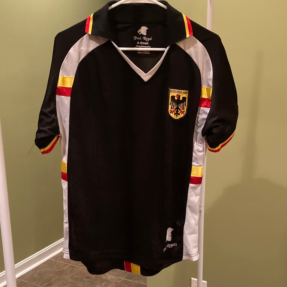 Kids Black Soccer Jersey